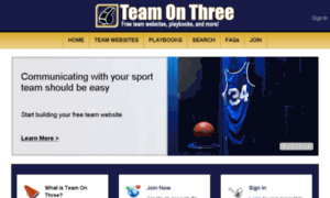 Teamonthree.com thumbnail