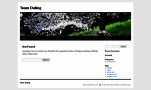 Teamouting.wordpress.com thumbnail
