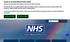 Teamsmedicalpractice.nhs.uk thumbnail