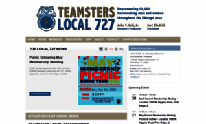 Teamsterslocal727.org thumbnail