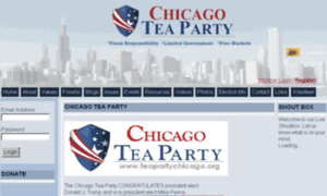 Teapartychicago.org thumbnail