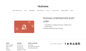 Teavana.cashstar.com thumbnail