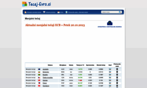 Tecaj-evro.si thumbnail