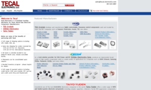 Tecal-electronics.com thumbnail