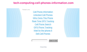 Tech-computing-cell-phones-information.com thumbnail