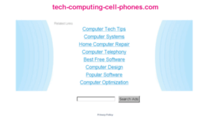 Tech-computing-cell-phones.com thumbnail