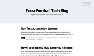 Tech.forzafootball.com thumbnail