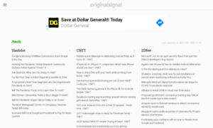 Tech.originalsignal.com thumbnail
