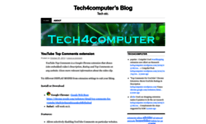Tech4computer.wordpress.com thumbnail