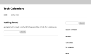 Techcalendars.net thumbnail