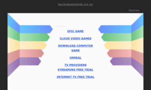 Techdemolink.co.in thumbnail