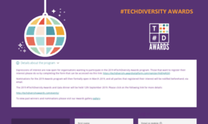 Techdiversity.awardsplatform.com thumbnail