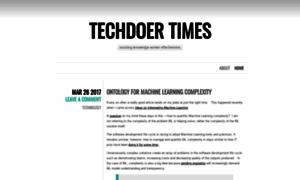 Techdoertimes.wordpress.com thumbnail