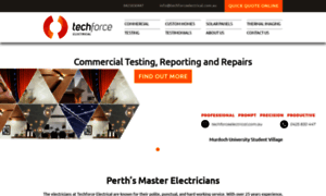 Techforceelectrical.com.au thumbnail