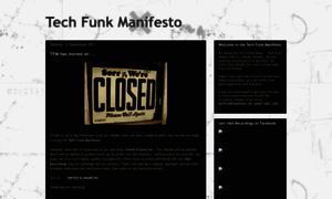 Techfunkmanifesto.blogspot.com thumbnail