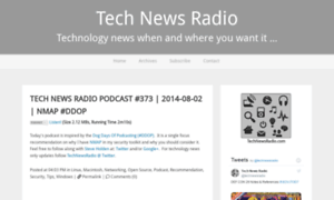 Technewsradio.com thumbnail