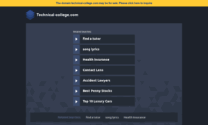 Technical-college.com thumbnail