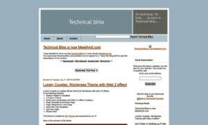 Technicalbliss.blogspot.com thumbnail