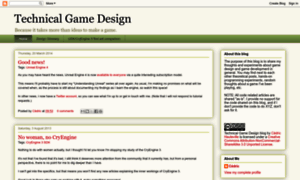 Technicalgamedesign.blogspot.com thumbnail