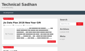 Technicalsadhan.com thumbnail