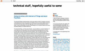 Technicalstuffhopefullyuseful.blogspot.com thumbnail