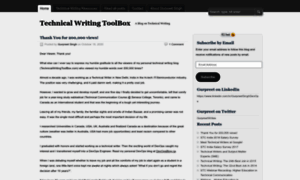 Technicalwritingtoolbox.com thumbnail