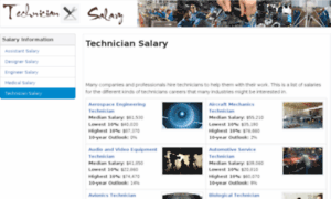 Techniciansalary.org thumbnail