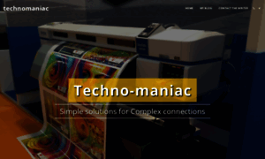 Techno-maniac.site123.me thumbnail