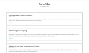 Technoaidbd.com thumbnail