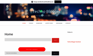 Technoblogger.tech.blog thumbnail