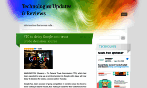 Technologiesupdates.wordpress.com thumbnail