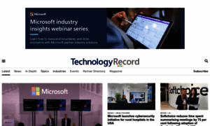 Technologyrecord.com thumbnail