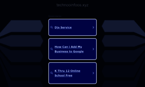 Technooinfoos.xyz thumbnail