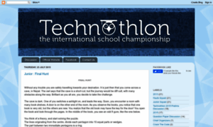 Technothlon-iitg.blogspot.com thumbnail