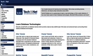 Techonthenet.com thumbnail