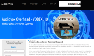 Techservices.audiovox.com thumbnail