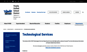 Techservices.vusd.org thumbnail