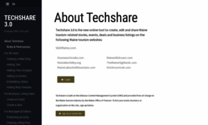 Techshare.visitmaine.com thumbnail