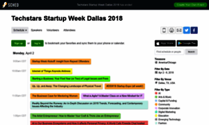 Techstarsstartupweekdallas2018.sched.com thumbnail