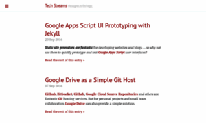 Techstreams.github.io thumbnail