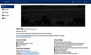 Techtalk.groups.io thumbnail