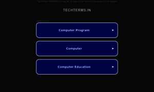 Techterms.in thumbnail
