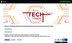 Techtober2016.sched.org thumbnail