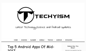 Techyism.blogspot.com thumbnail