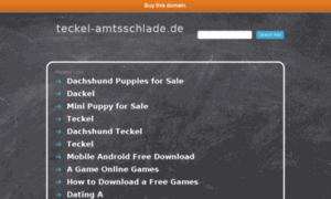 Teckel-amtsschlade.de thumbnail