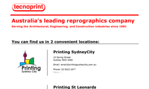 Tecnoprint.com.au thumbnail