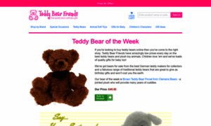 Teddybearfriends.co.uk thumbnail