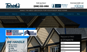 Tedricksroofing.com thumbnail