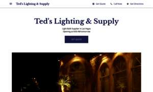 Teds-lighting-supply.business.site thumbnail