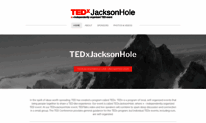 Tedxjacksonhole.org thumbnail